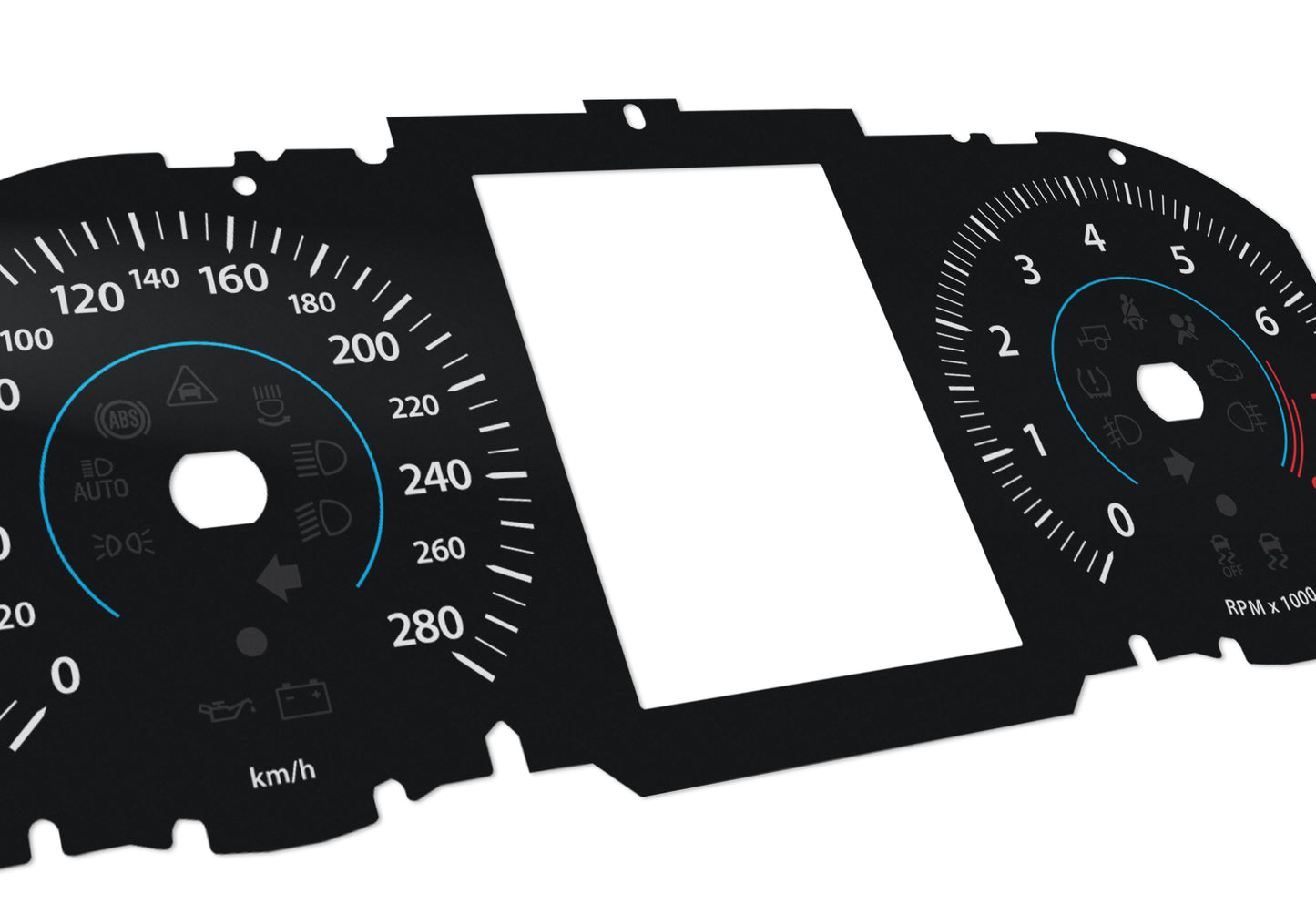 Jaguar XF, XE, F-Pace - Speedometer Dials Gauges