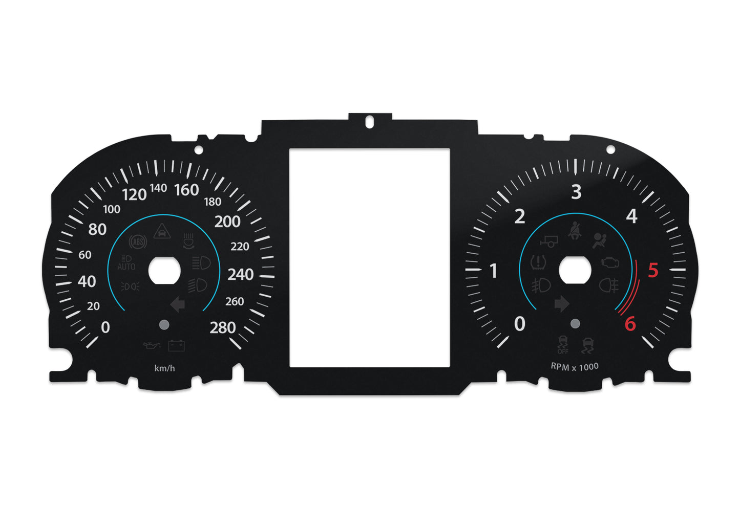 Jaguar XF, XE, F-Pace - Speedometer Dials Gauges