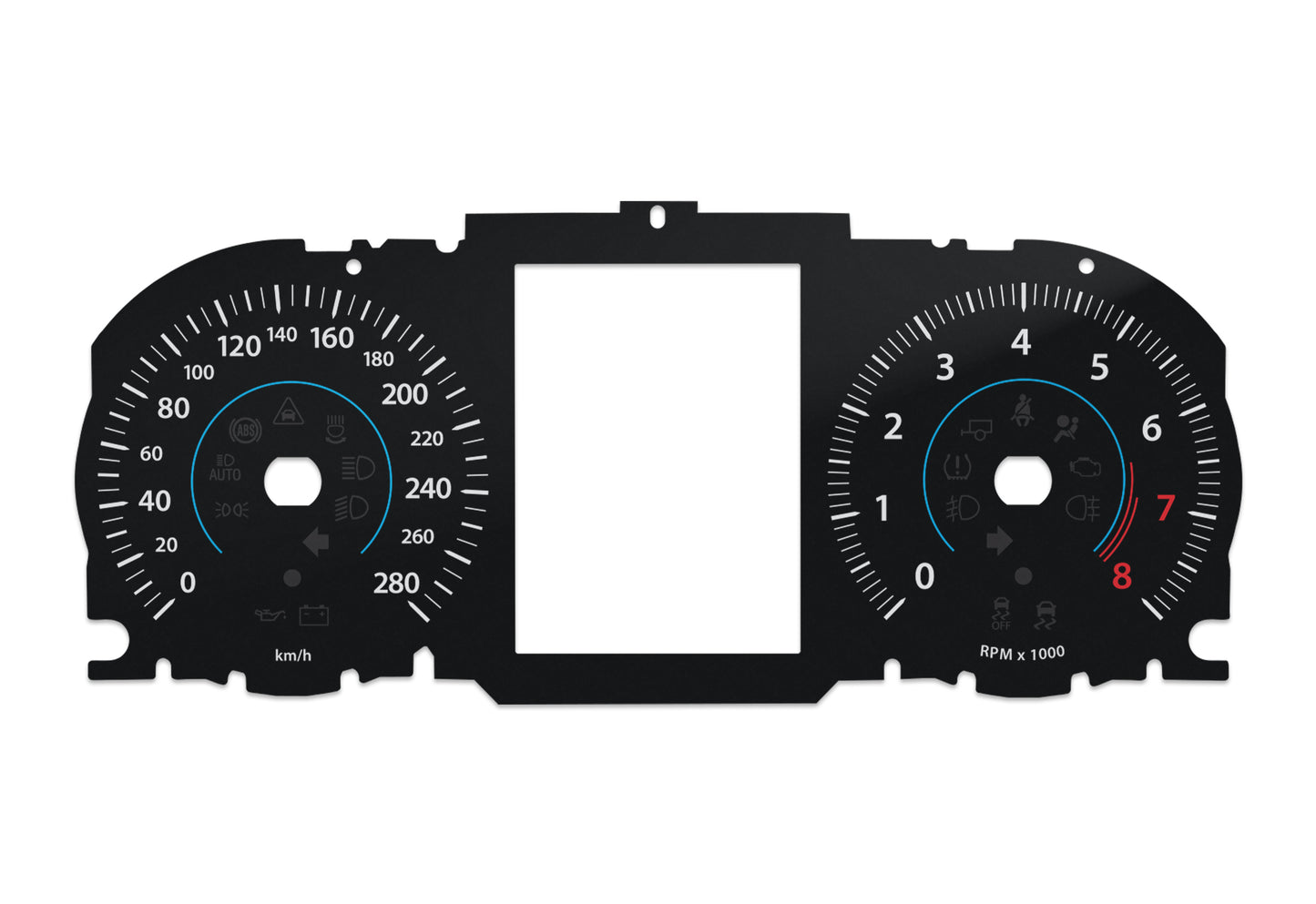 Jaguar XF, XE, F-Pace - Speedometer Dials Gauges