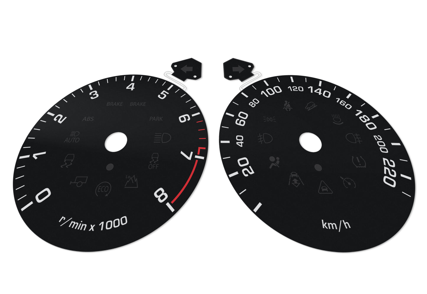 Land Rover Discovery - Speedometer Dials Gauges