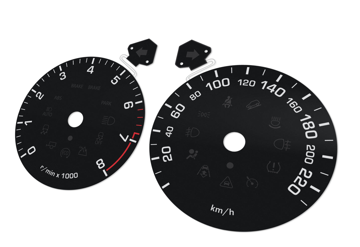 Land Rover Discovery - Speedometer Dials Gauges
