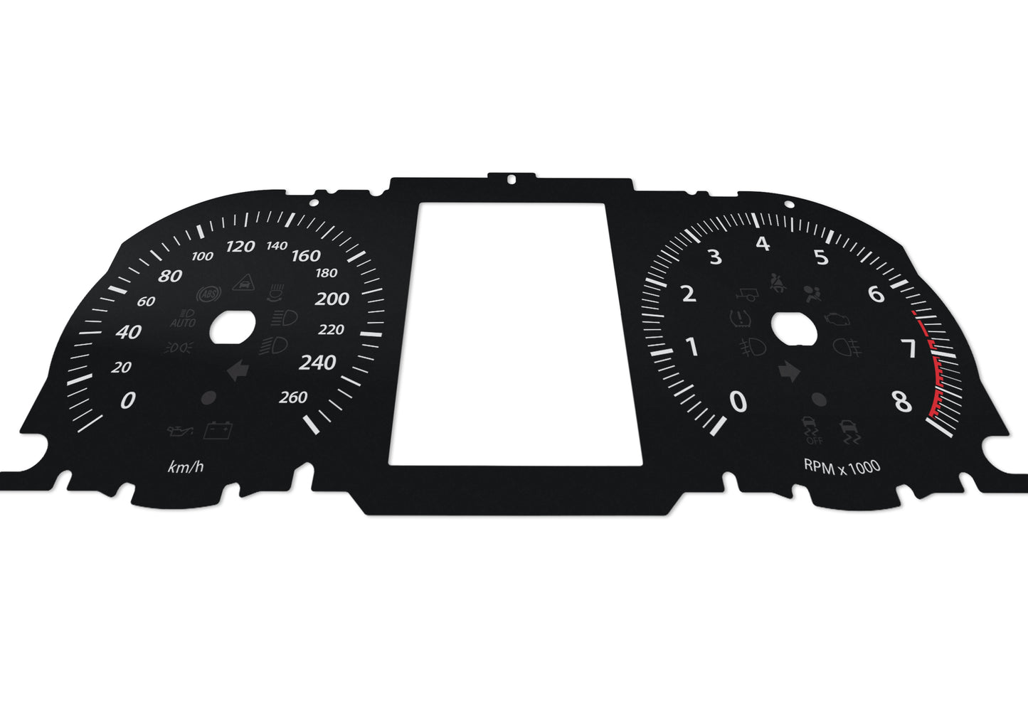 Land Rover Evoque - Speedometer Dials Gauges