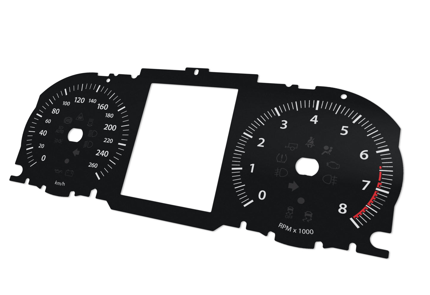 Land Rover Evoque - Speedometer Dials Gauges
