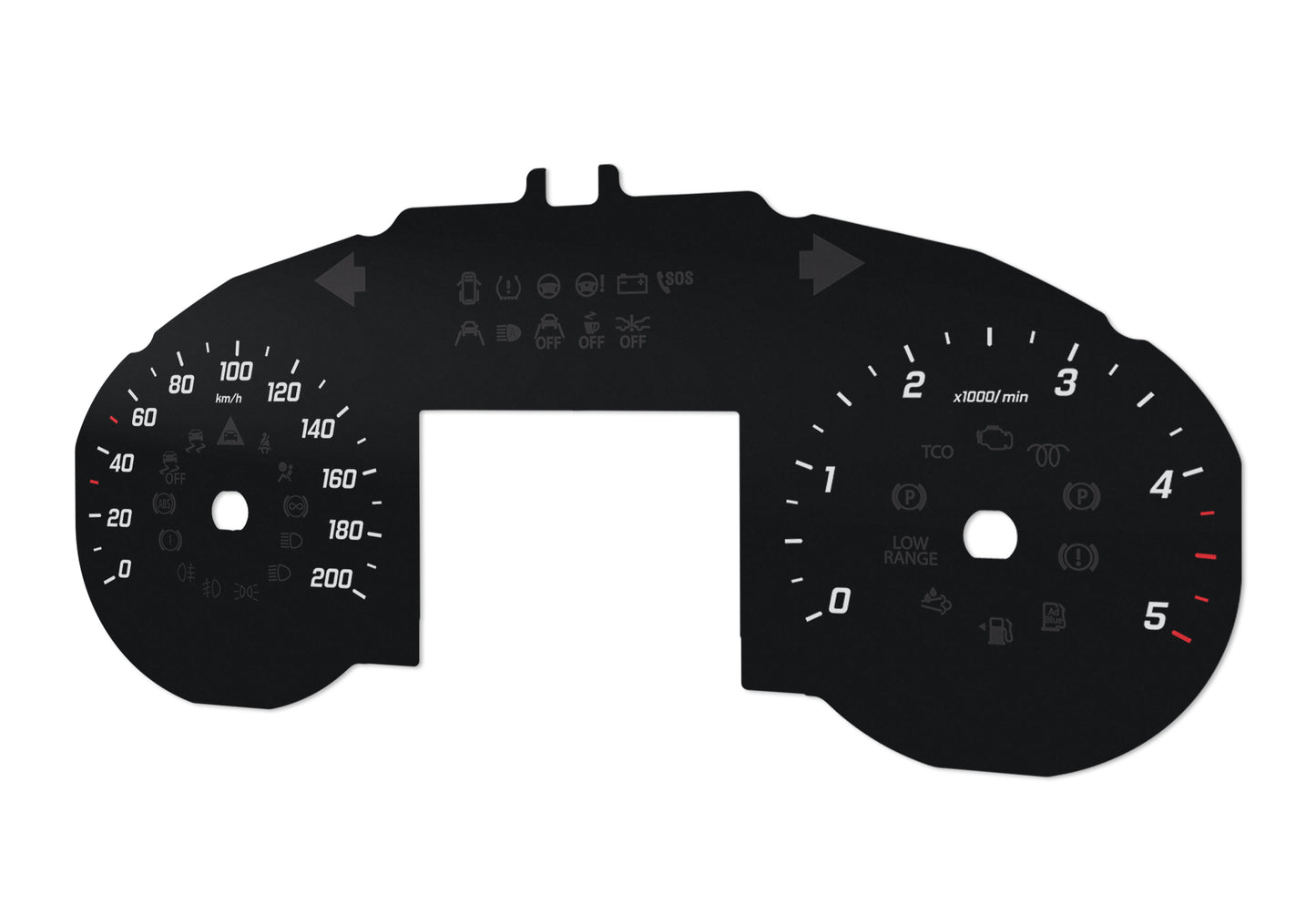 Mercedes-Benz Sprinter W907 - Speedometer Dials Gauges