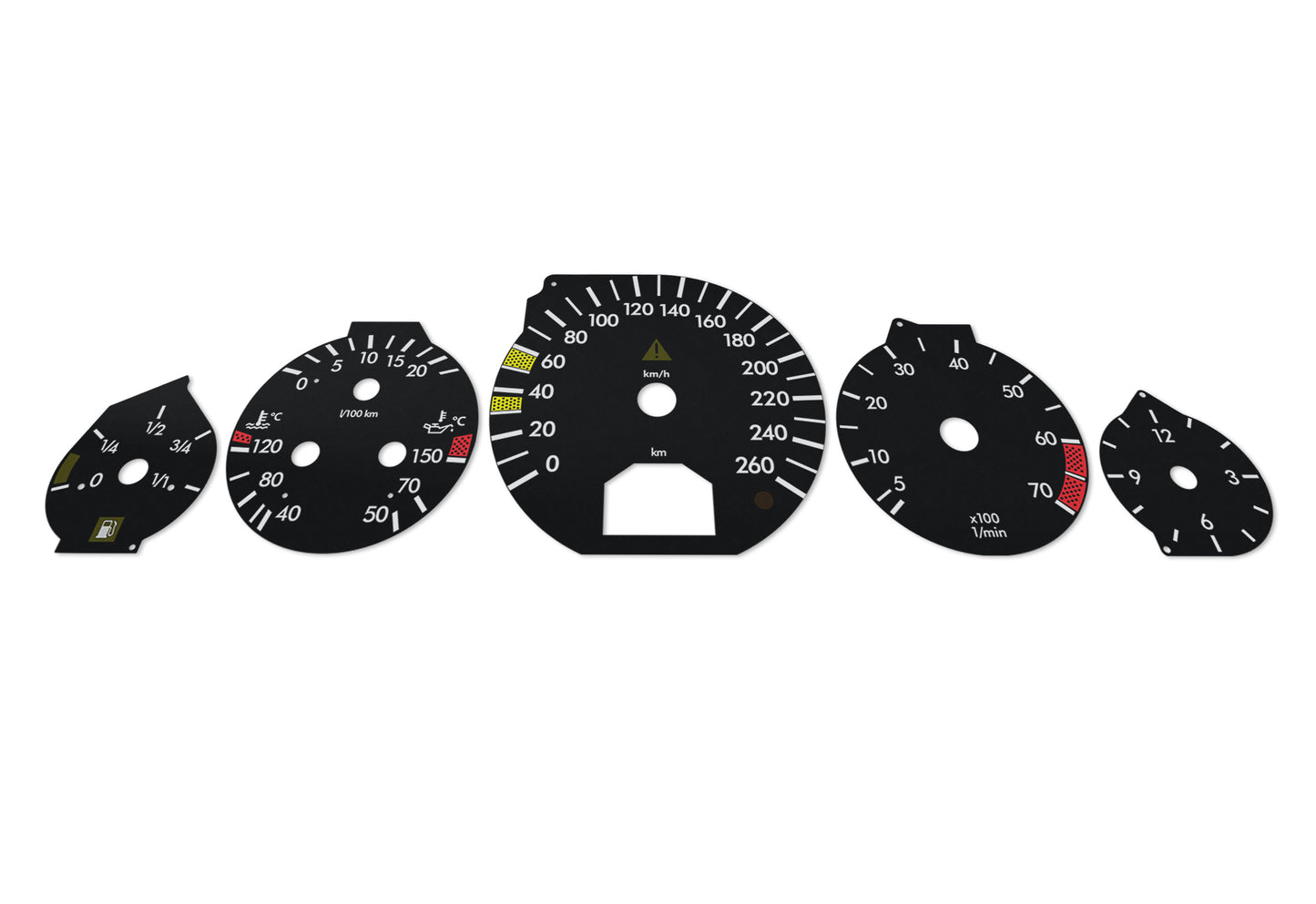 Mercedes-Benz SL W129 - Speedometer Dials Gauges