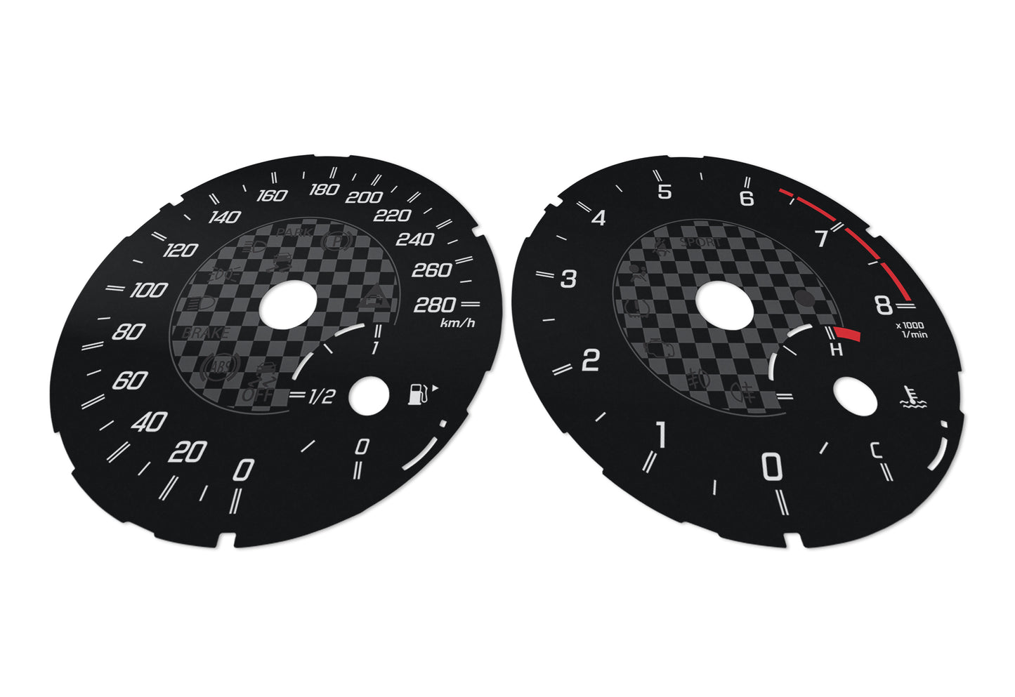 Mercedes-Benz GLE, G AMG - Speedometer Dials Gauges
