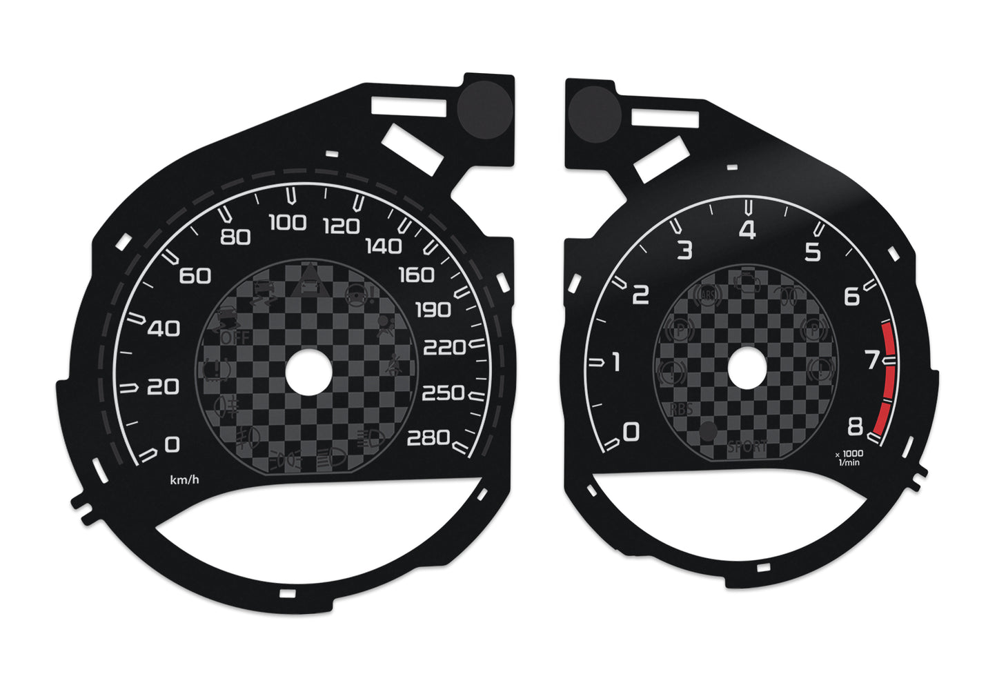 Mercedes-Benz C W205 4.3 AMG - Speedometer Dials Gauges