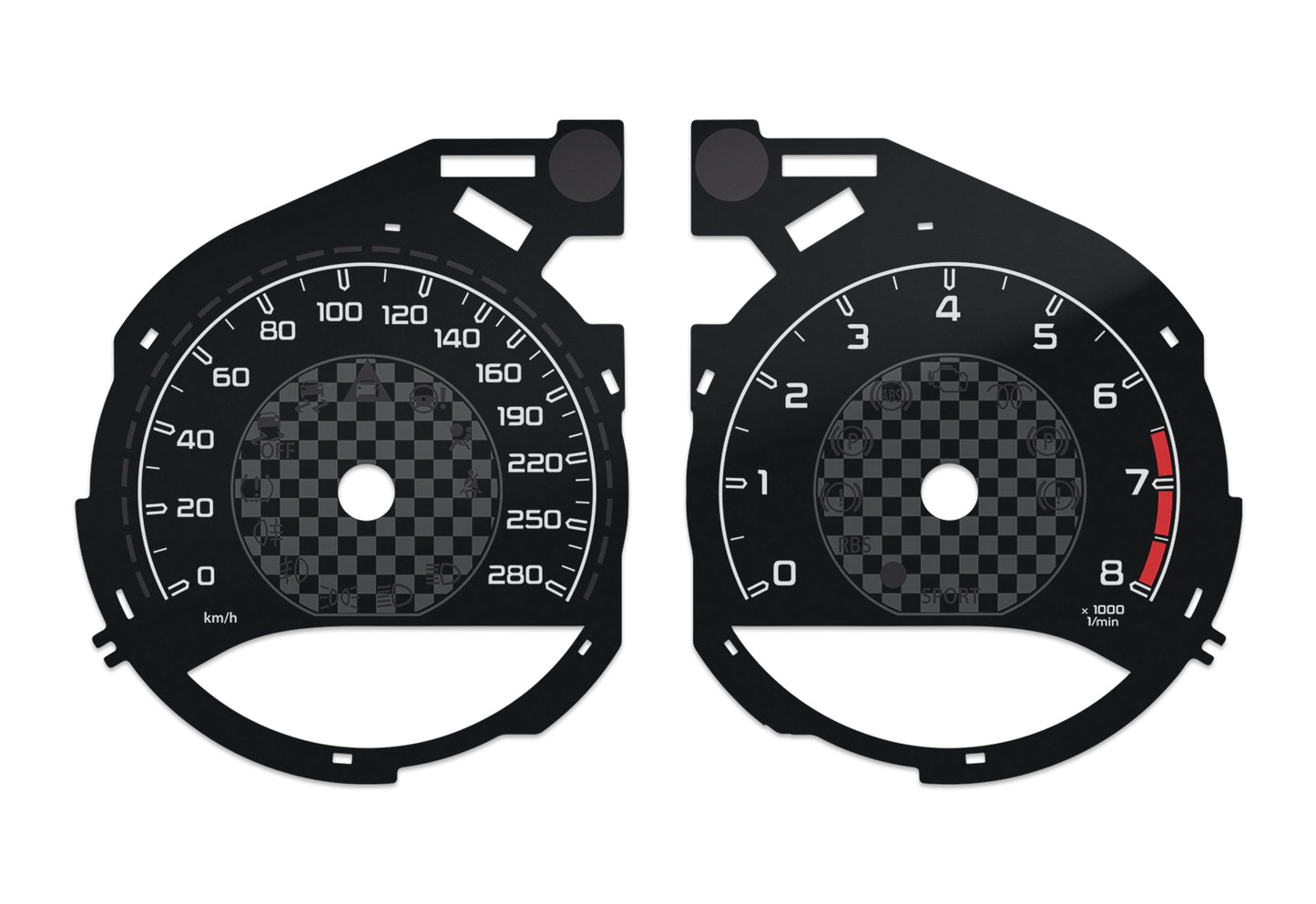 Mercedes-Benz C W205 4.3 AMG - Speedometer Dials Gauges