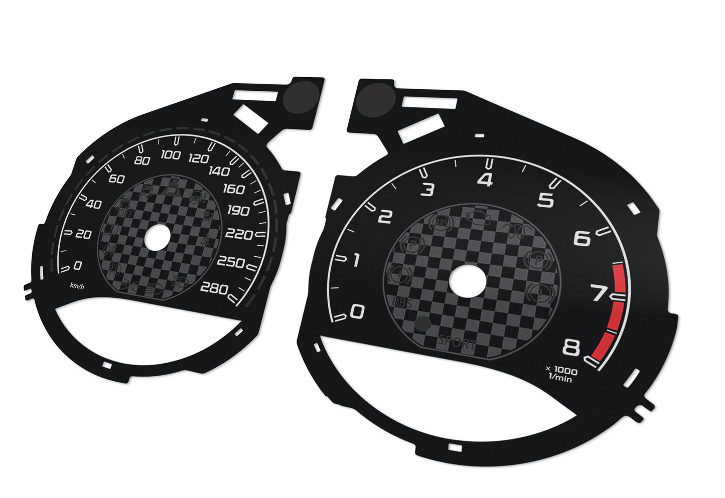 Mercedes-Benz C W205 4.3 AMG - Speedometer Dials Gauges