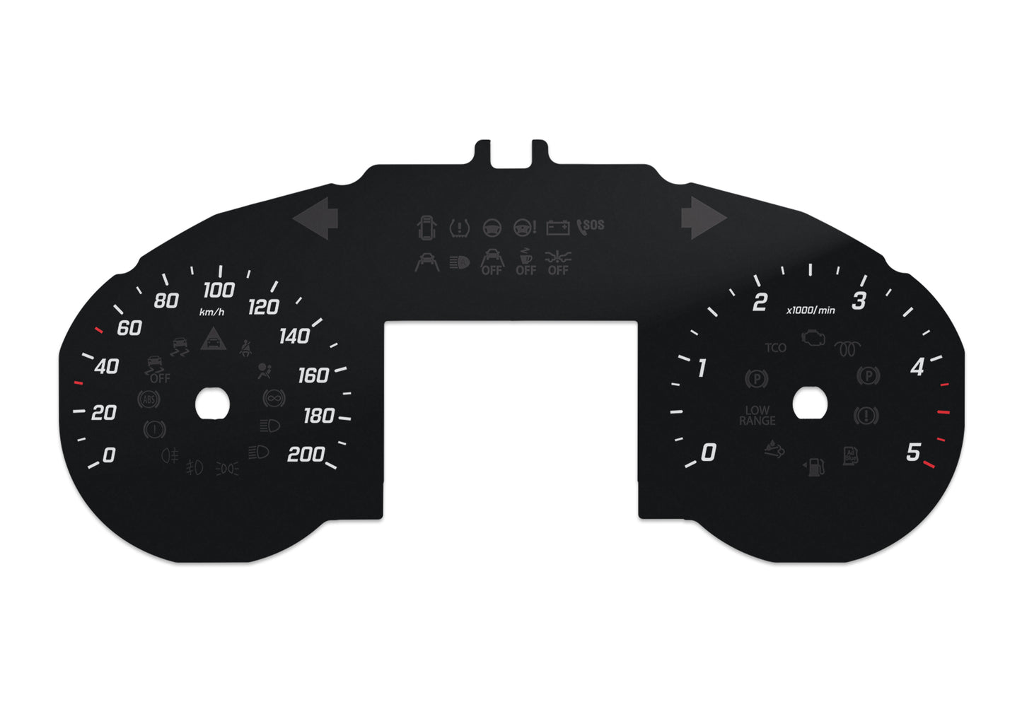 Mercedes-Benz Sprinter W907 - Speedometer Dials Gauges