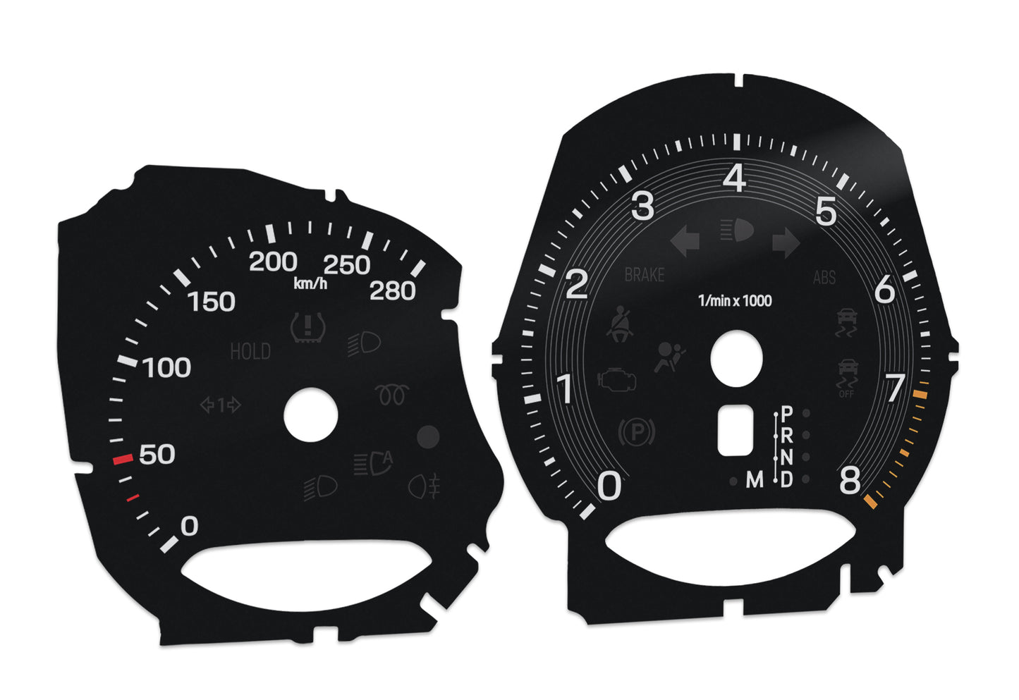 Porsche Macan - Speedometer Dials Gauges