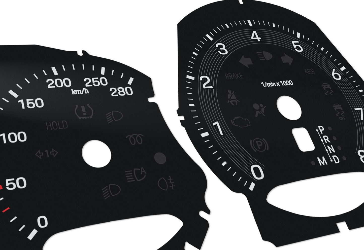 Porsche Macan - Speedometer Dials Gauges
