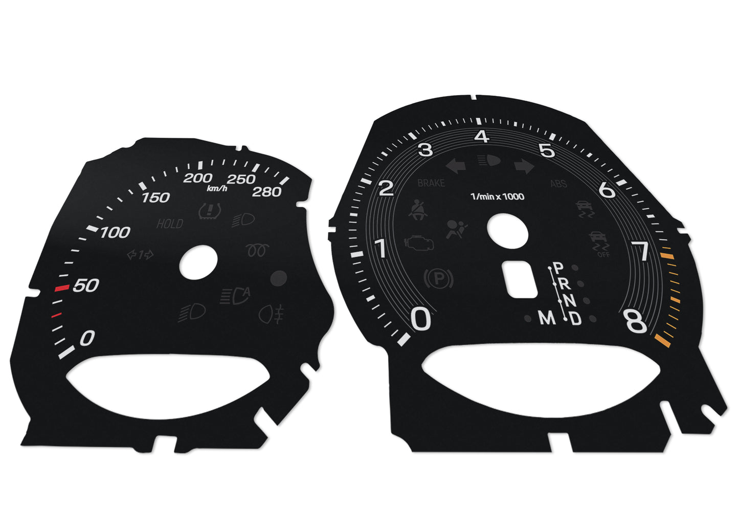 Porsche Macan - Speedometer Dials Gauges