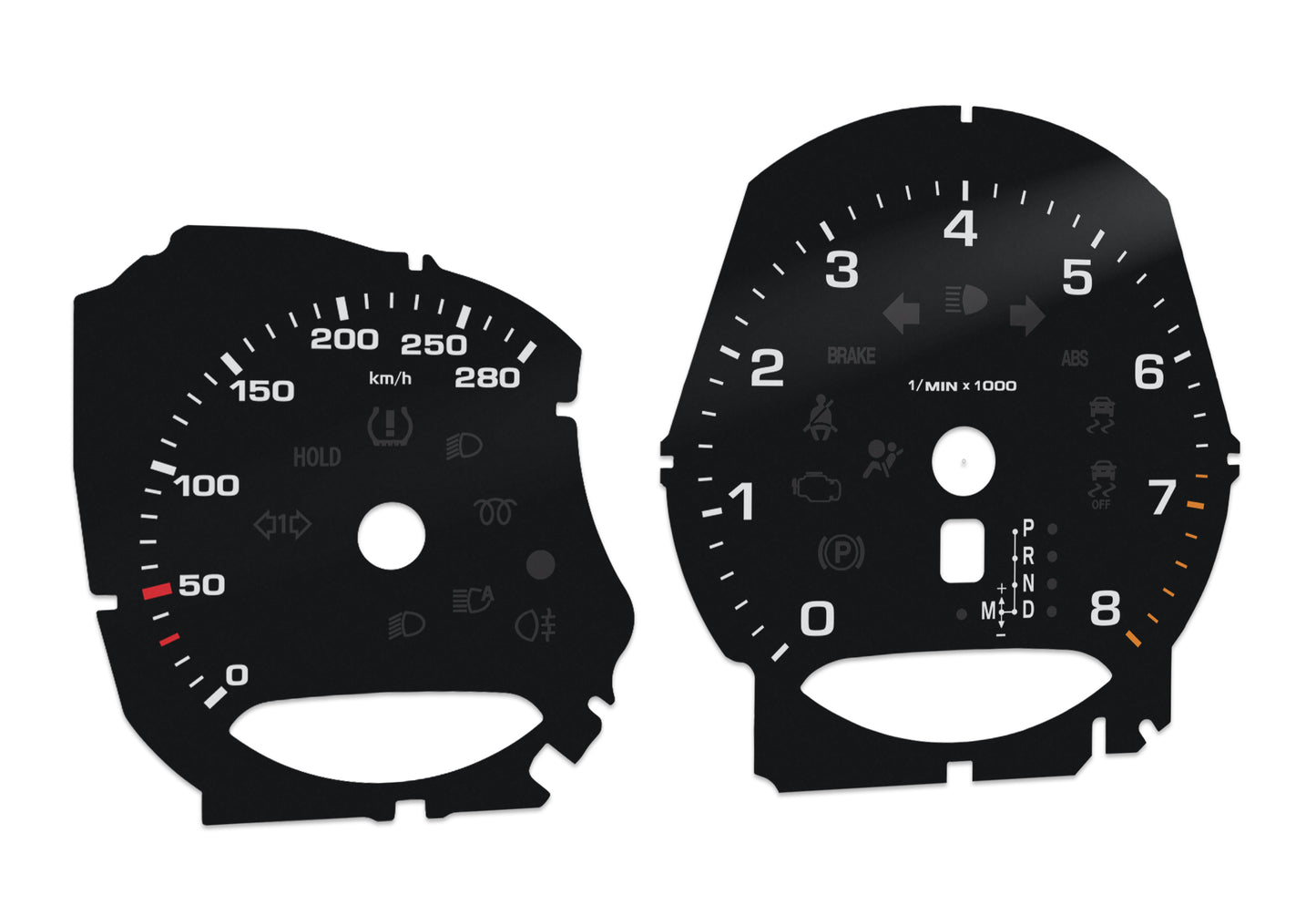 Porsche Macan - Speedometer Dials Gauges