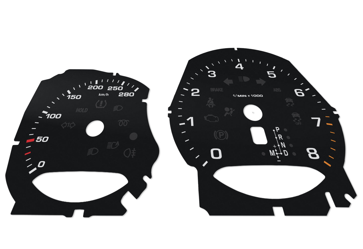 Porsche Macan - Speedometer Dials Gauges