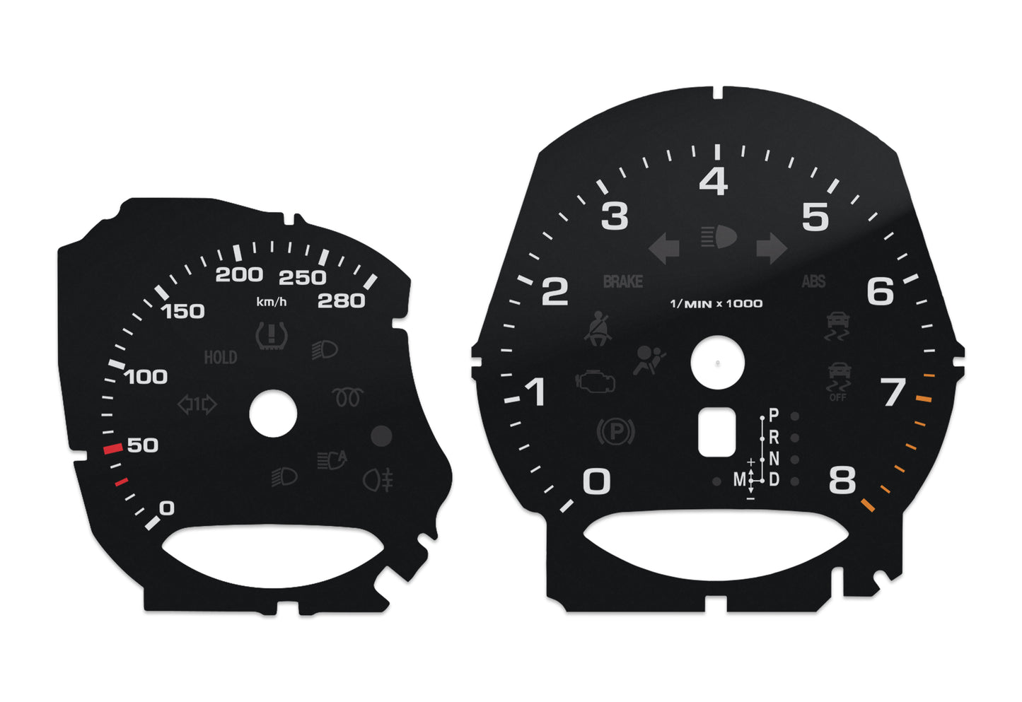 Porsche Macan - Speedometer Dials Gauges