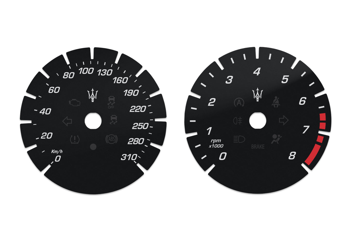 Maserati Levante - Speedometer Dials Gauges