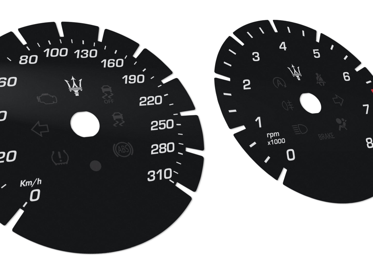 Maserati Levante - Speedometer Dials Gauges