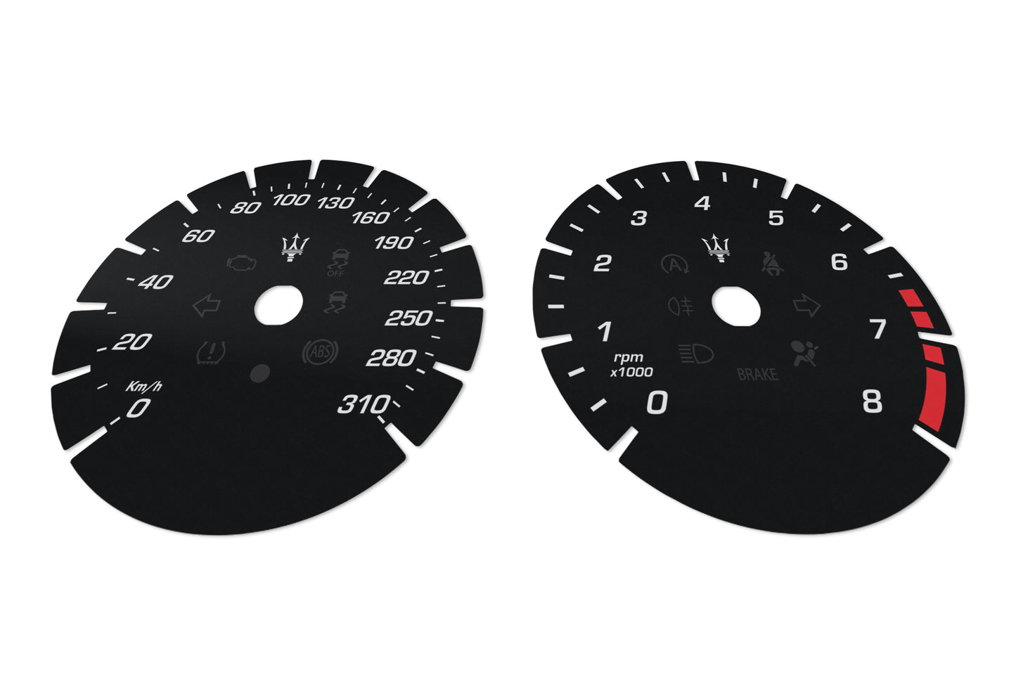 Maserati Levante - Speedometer Dials Gauges