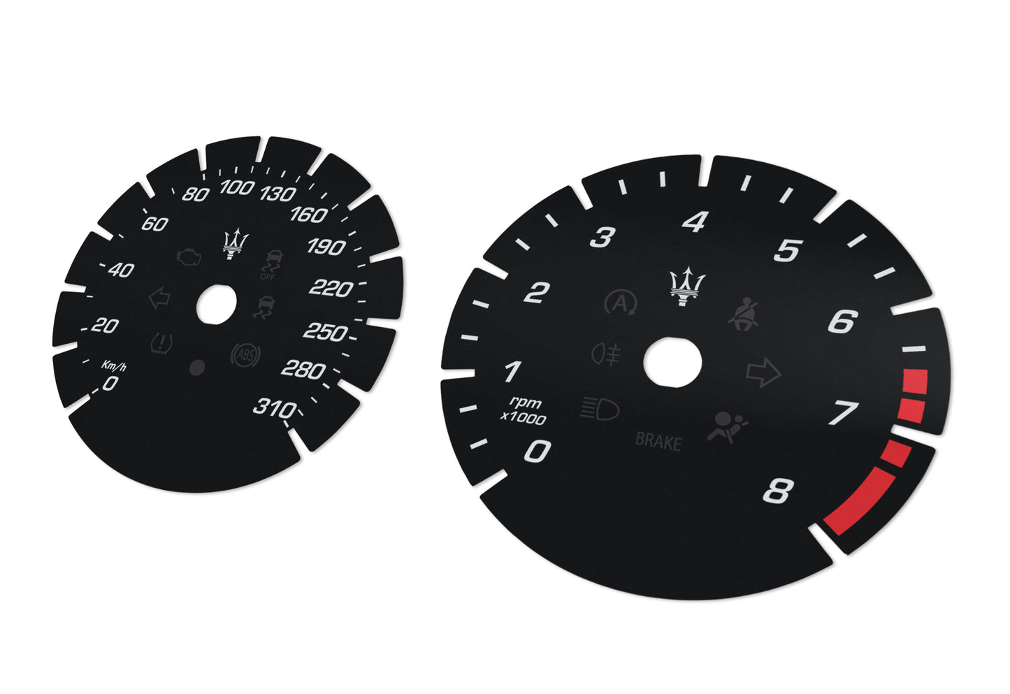 Maserati Levante - Speedometer Dials Gauges