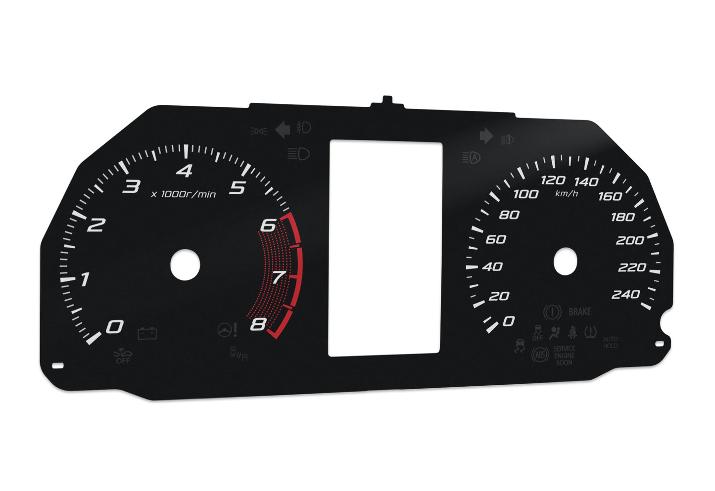Mitsubishi Eclipse Cross - Speedometer Dials Gauges