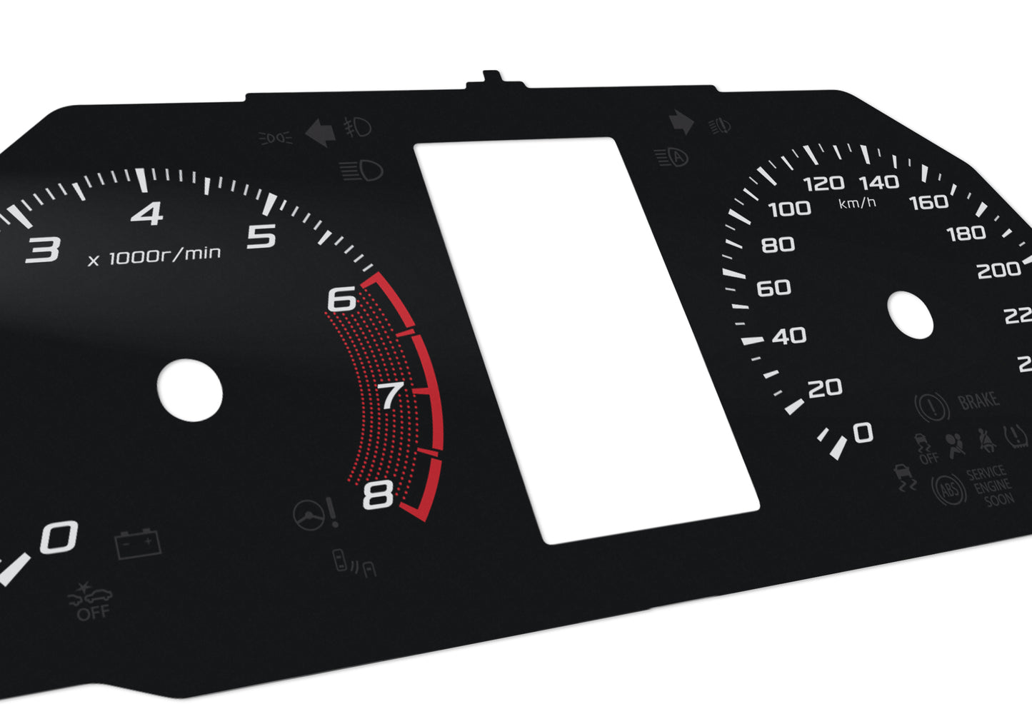 Mitsubishi Eclipse Cross - Speedometer Dials Gauges