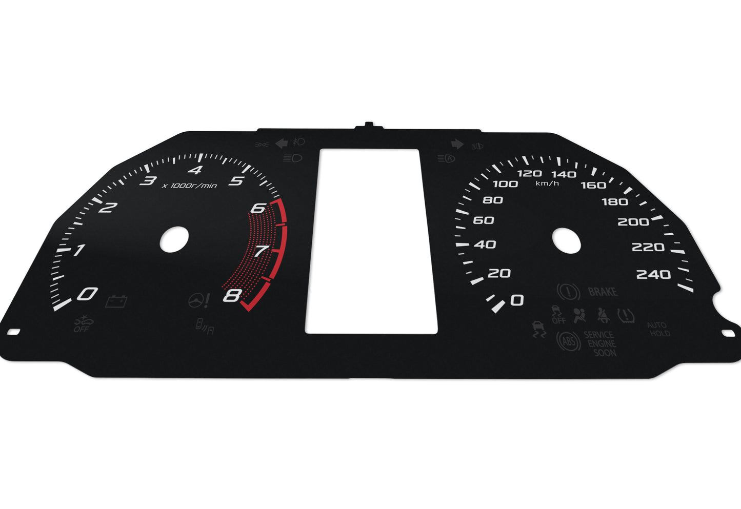Mitsubishi Eclipse Cross - Speedometer Dials Gauges
