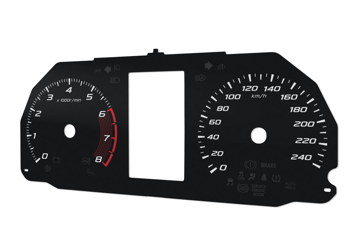 Mitsubishi Eclipse Cross - Speedometer Dials Gauges