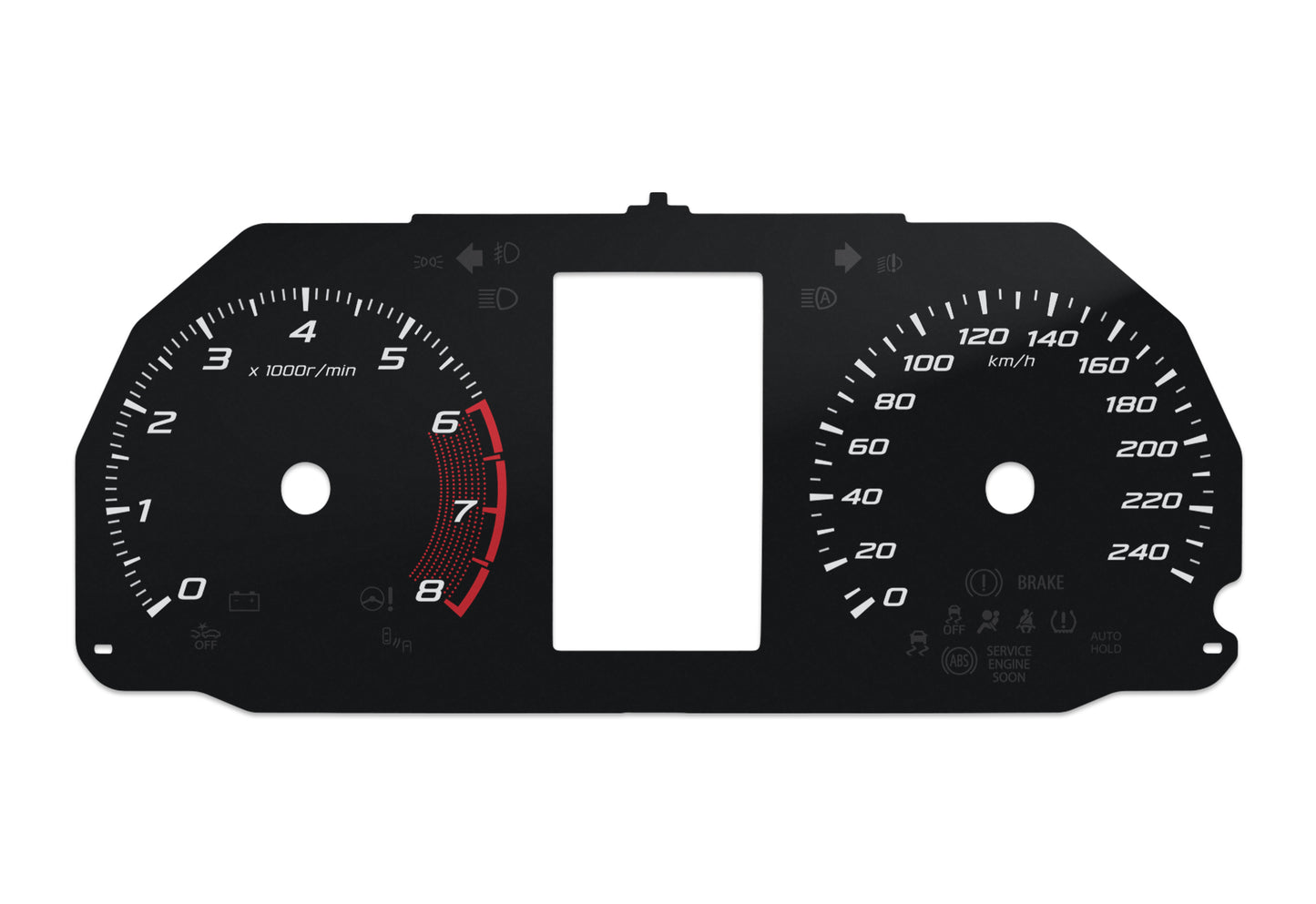 Mitsubishi Eclipse Cross - Speedometer Dials Gauges