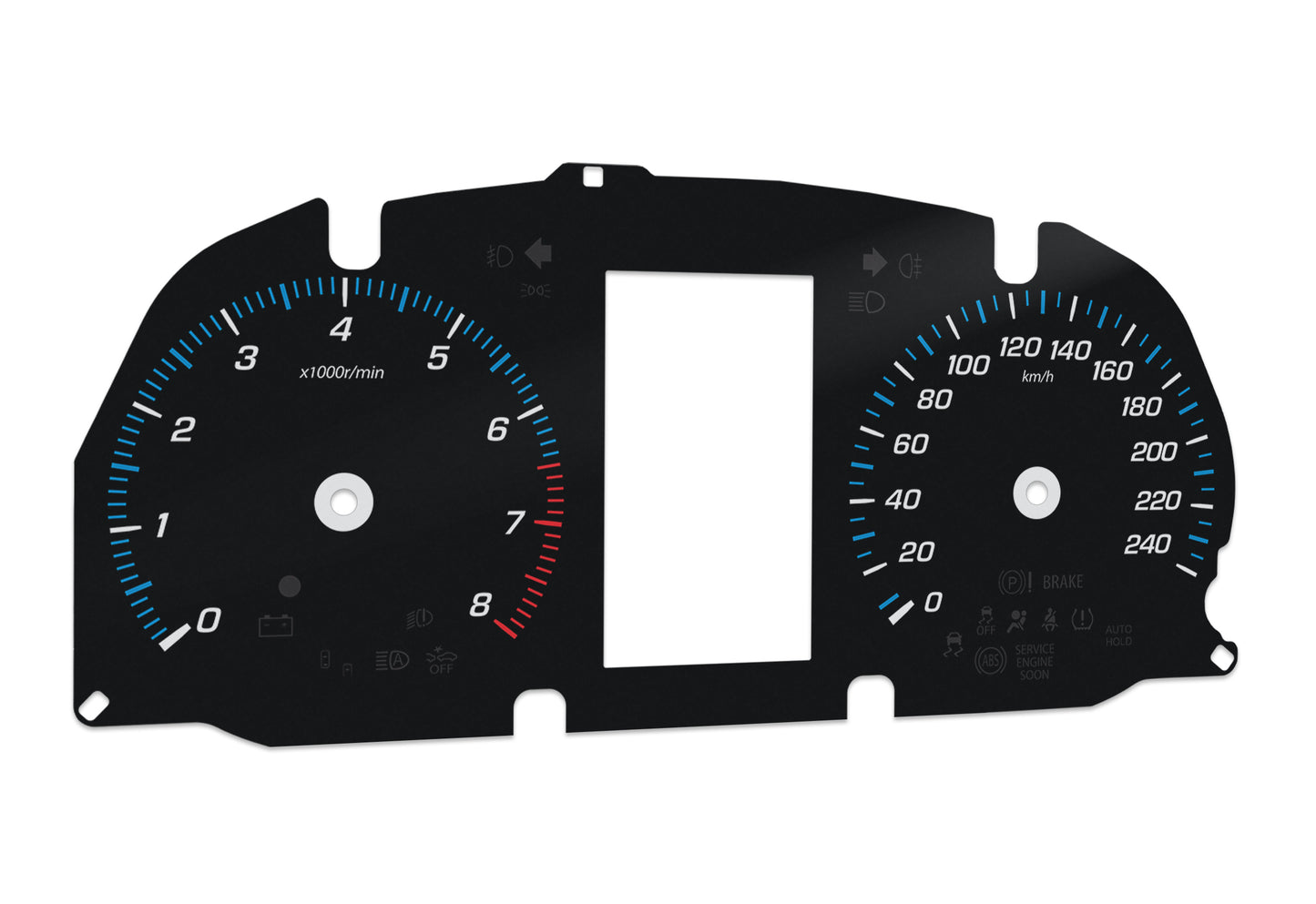 Mitsubishi Outlander - Speedometer Dials Gauges