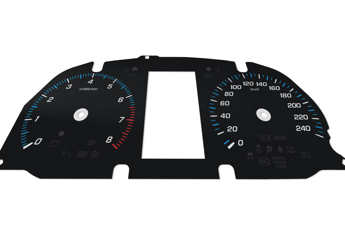 Mitsubishi Outlander - Speedometer Dials Gauges