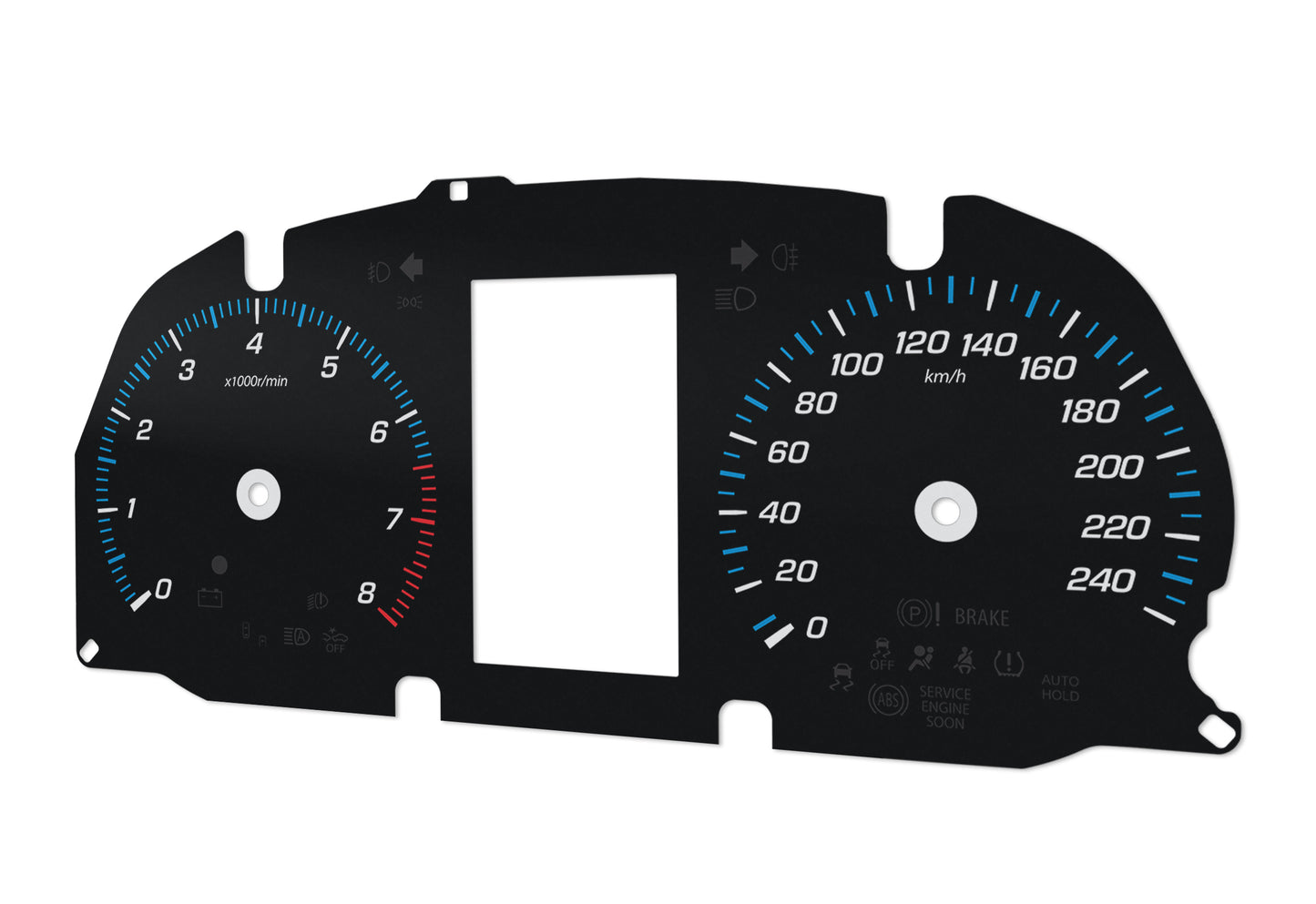 Mitsubishi Outlander - Speedometer Dials Gauges