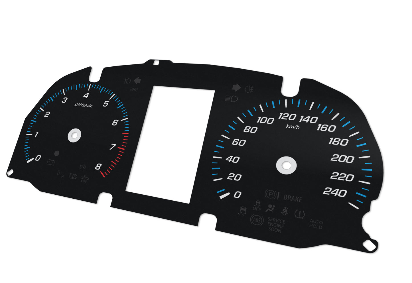 Mitsubishi Outlander - Speedometer Dials Gauges
