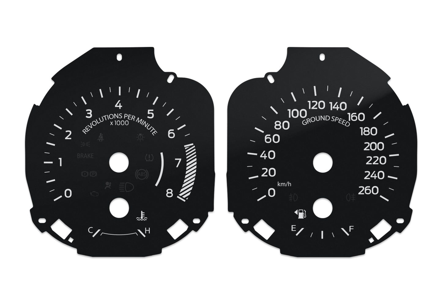 Ford Mustang - Speedometer Dials Gauges