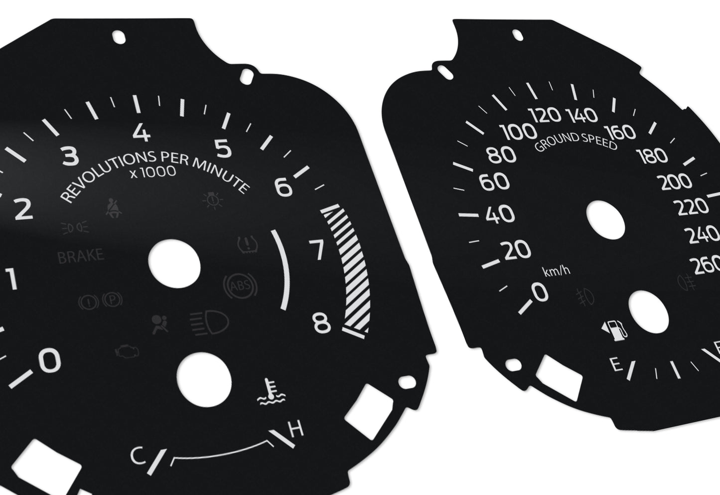 Ford Mustang - Speedometer Dials Gauges