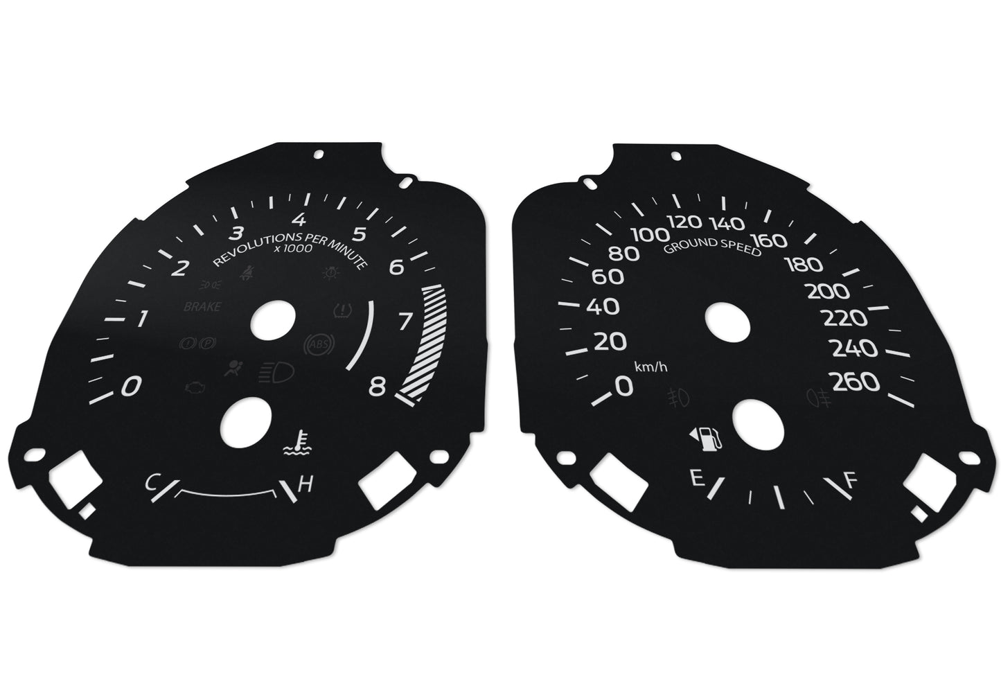 Ford Mustang - Speedometer Dials Gauges