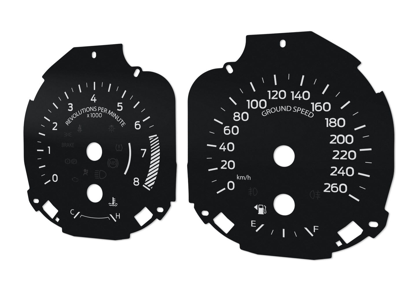Ford Mustang - Speedometer Dials Gauges