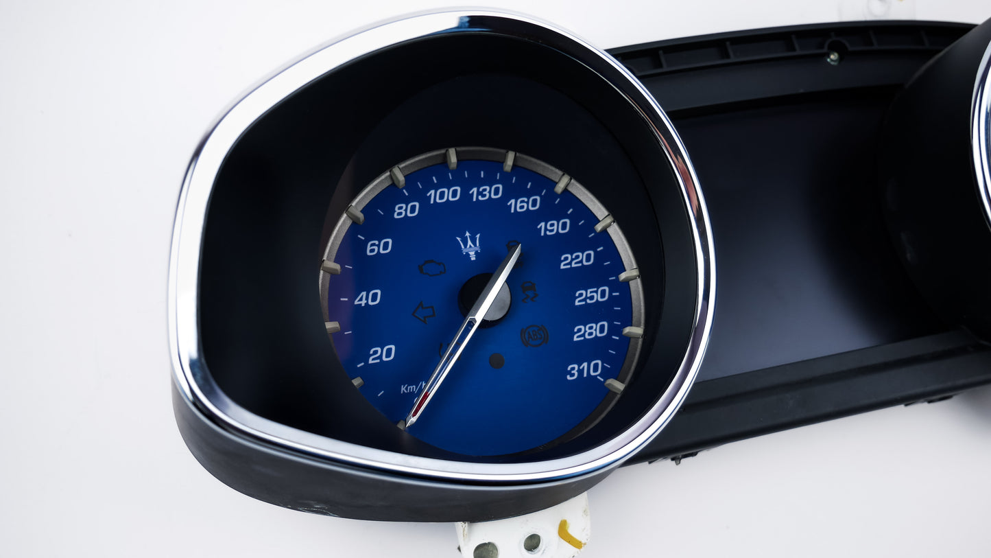 Maserati Ghibli, Quattroporte - Speedometer Dials Gauges