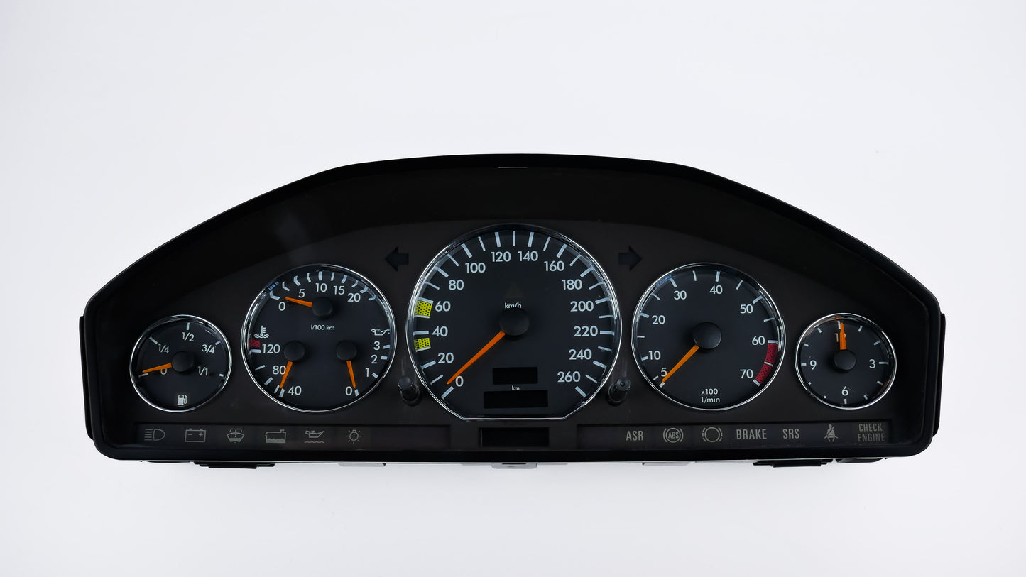 Mercedes-Benz S Class W140 - Speedometer Dials Gauges