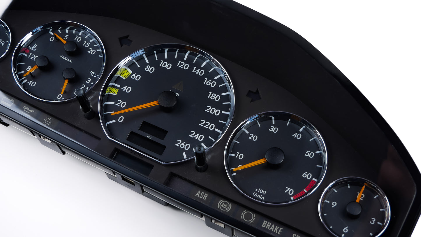 Mercedes-Benz S Class W140 - Speedometer Dials Gauges