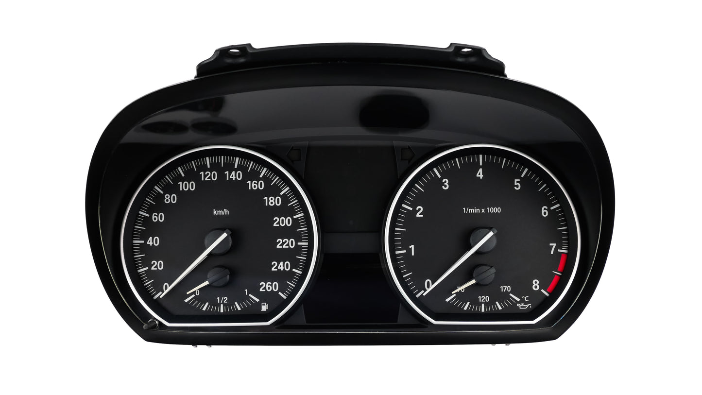 BMW 1 series E81, E82, E87, E88 - Speedometer Dials Gauges