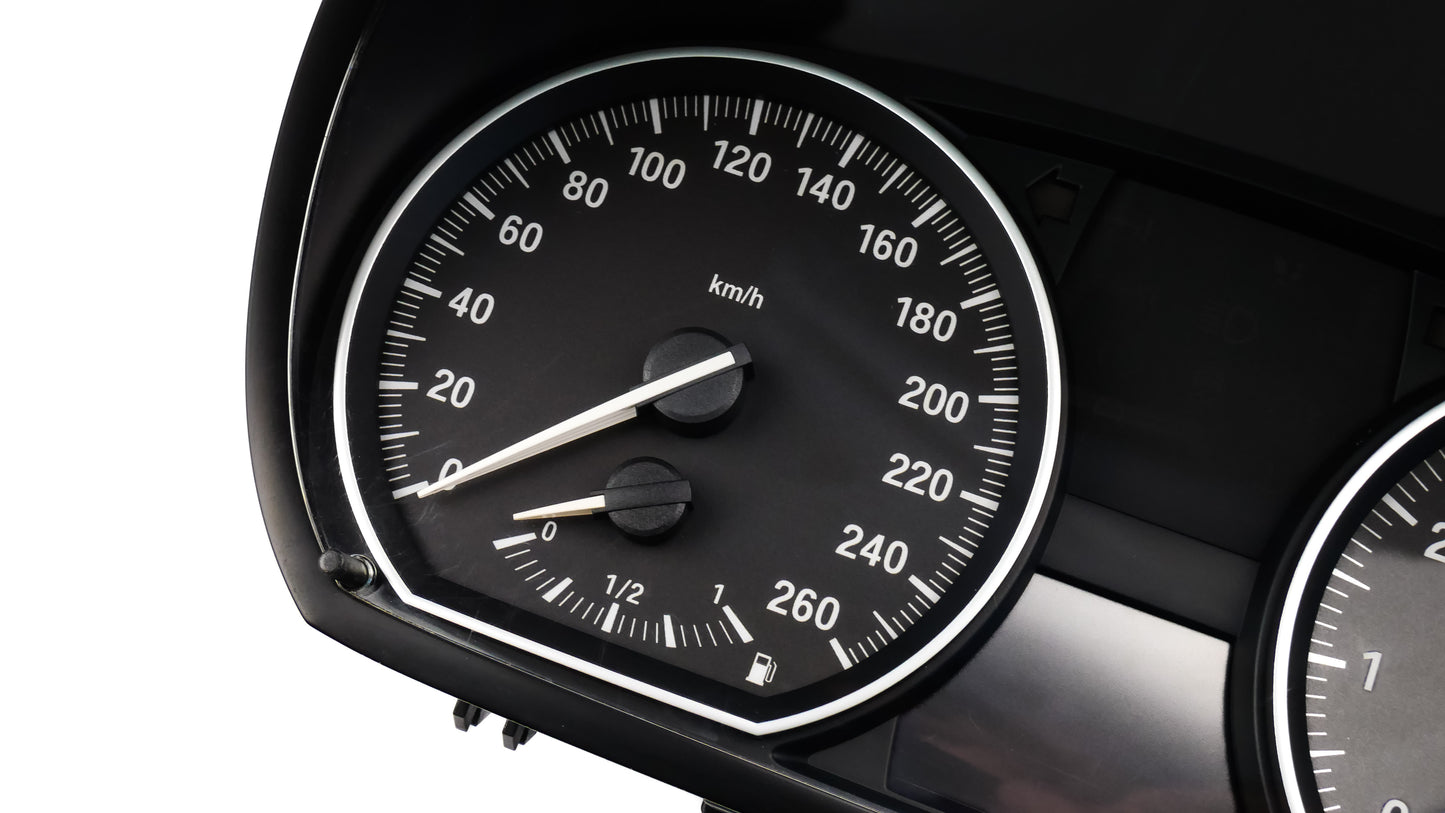 BMW 1 series E81, E82, E87, E88 - Speedometer Dials Gauges