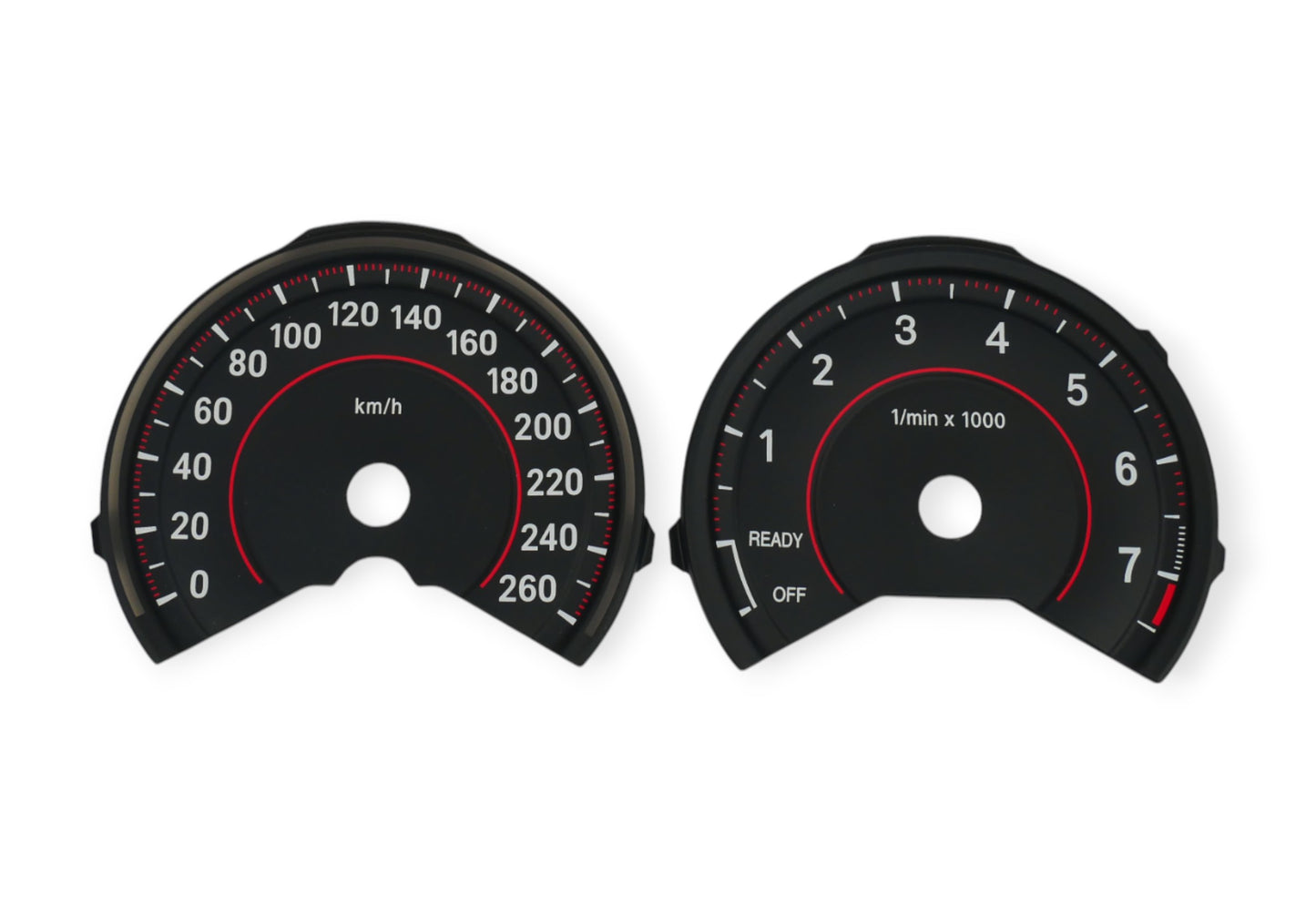 BMW 3D Sport X1 2-series F48 F20 F22 F23 - Speedometer Dials Gauges