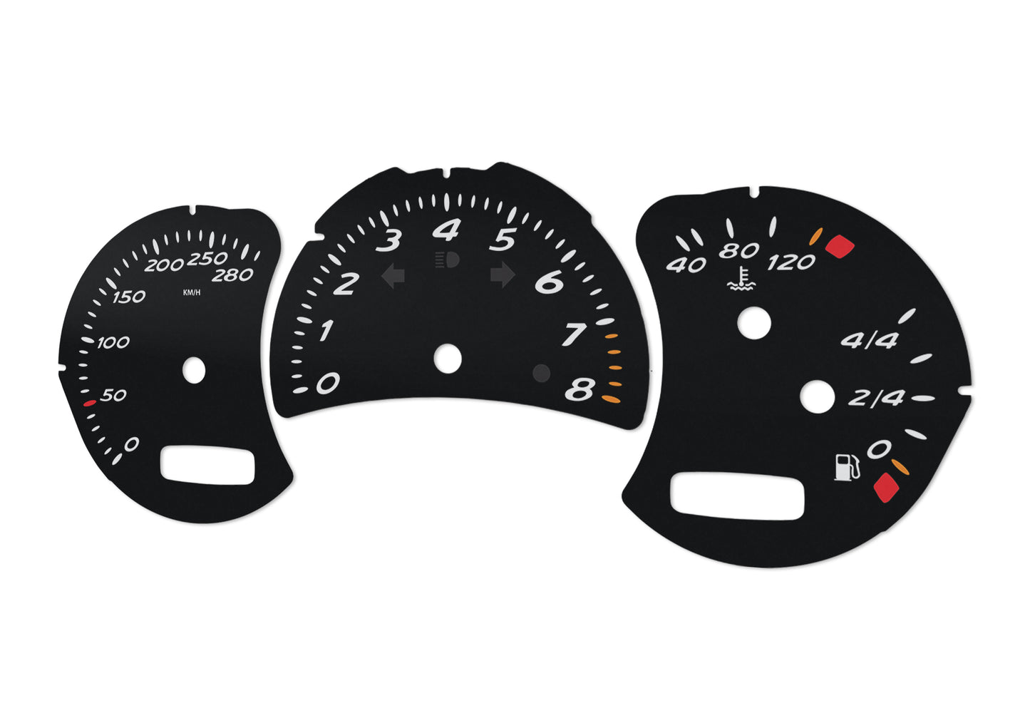 Porsche Boxster 986.2 - Speedometer Dials Gauges