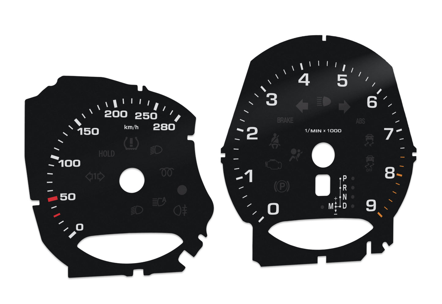 Porsche Boxster 981, 982, 718 - Speedometer Dials Gauges