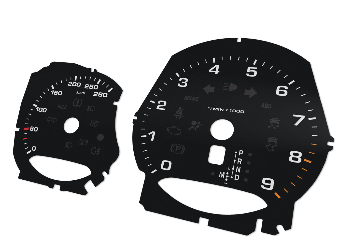 Porsche Boxster 981, 982, 718 - Speedometer Dials Gauges
