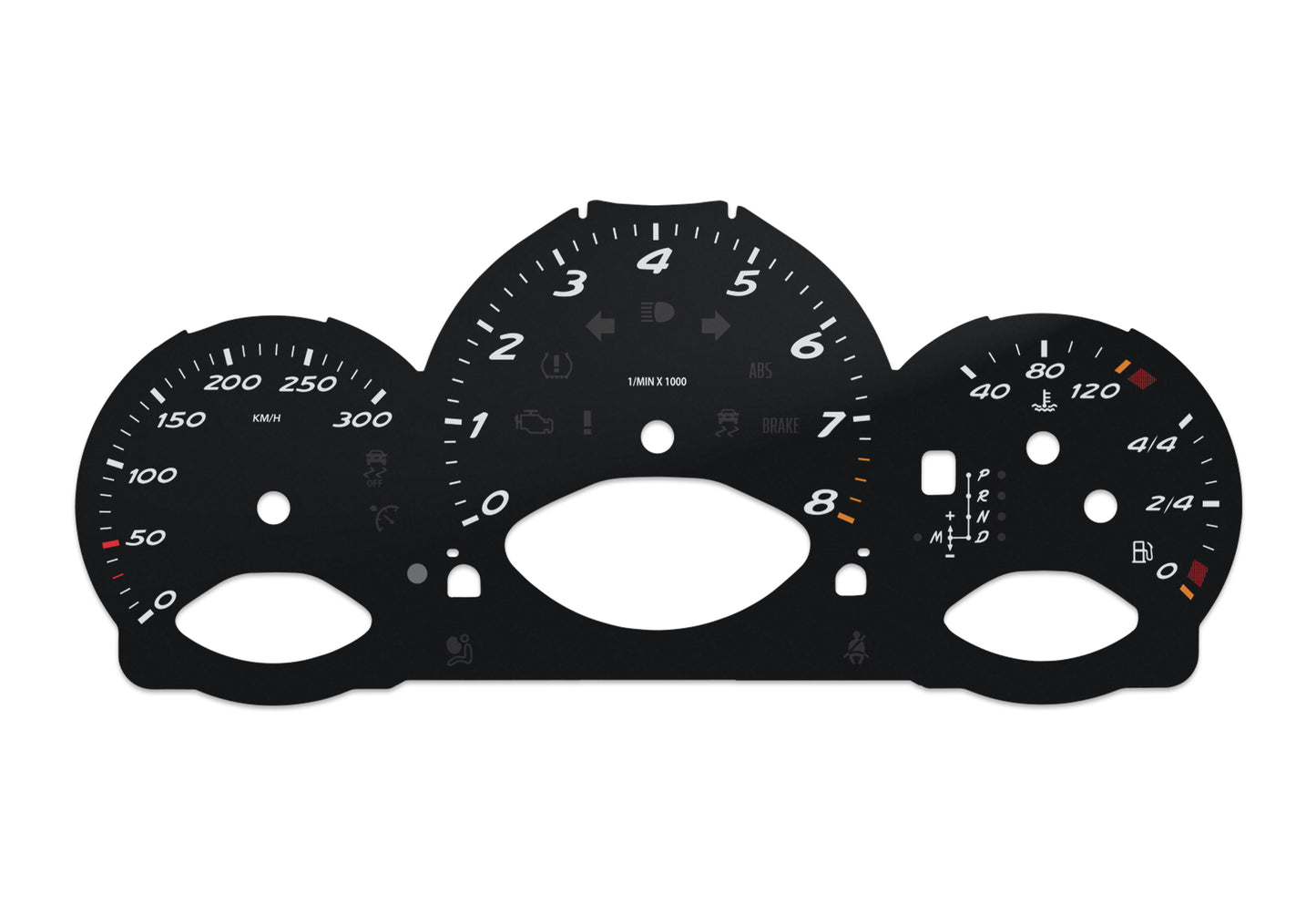 Porsche Boxster 987.2 - Speedometer Dials Gauges