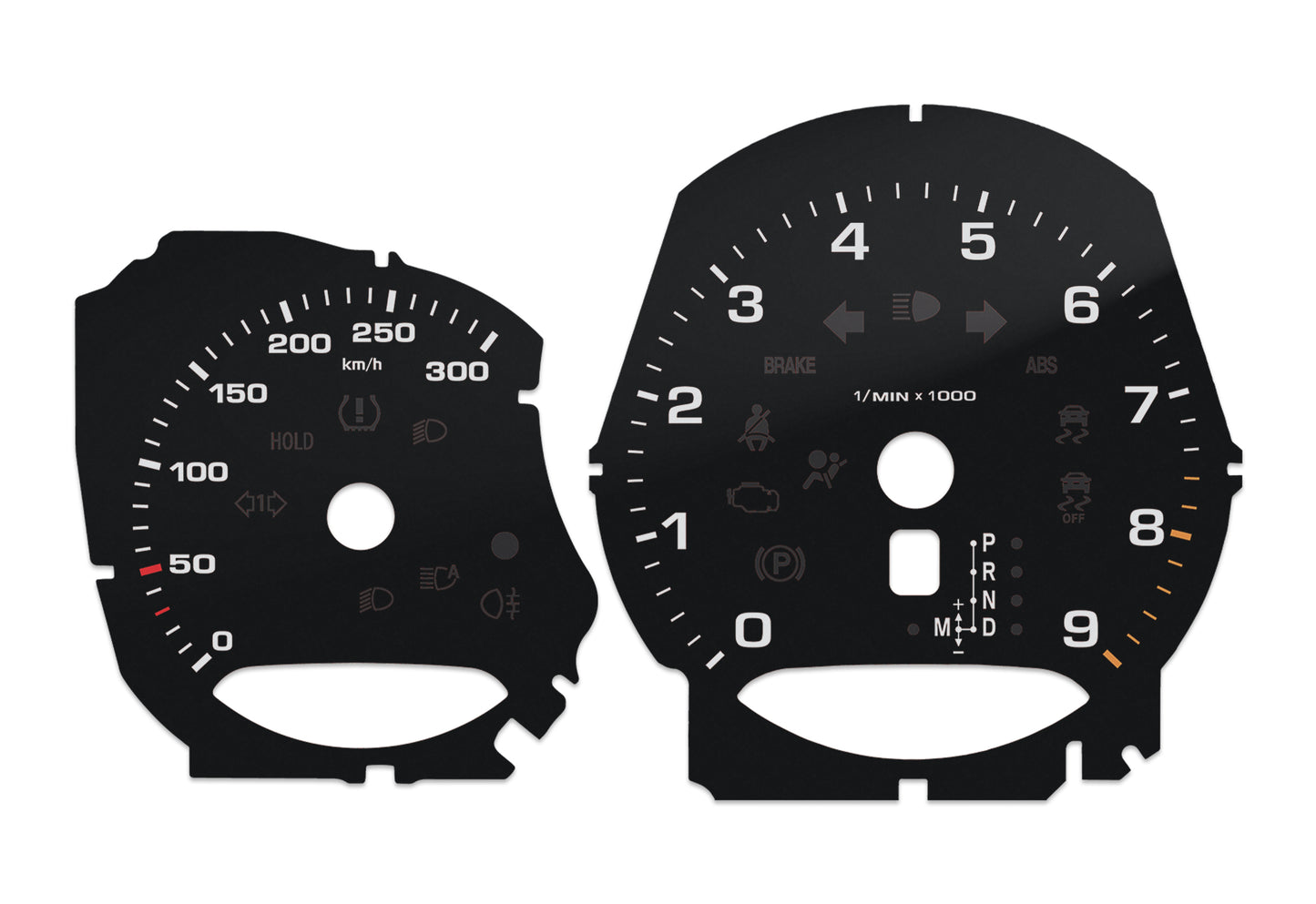 Porsche Boxster 981, 982, 718 - Speedometer Dials Gauges