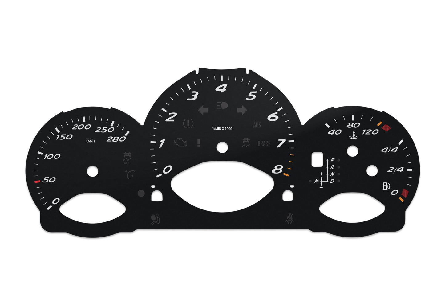 Porsche Boxster 987.2 - Speedometer Dials Gauges