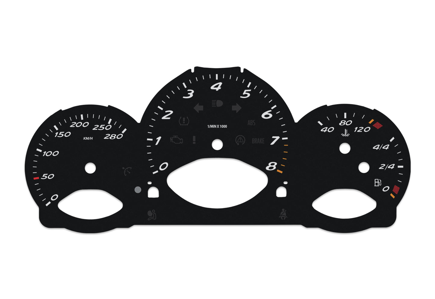 Porsche Boxster 987.2 - Speedometer Dials Gauges